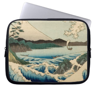 Housse Pour Ordinateur Portable Mer japonaise de Satta Hiroshige Art