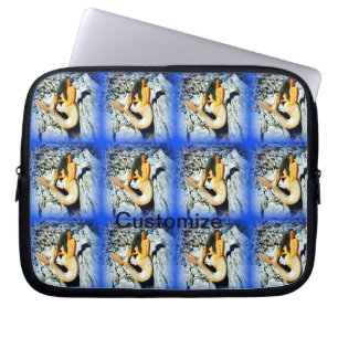 Housse Pour Ordinateur Portable Mermaids à poil noir Thunder_Cove