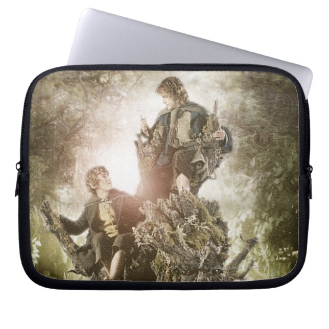 Housse Pour Ordinateur Portable Merry and Peregrin on Treebeard (Devant)