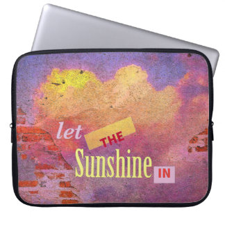 Housse Pour Ordinateur Portable Message sur un mur