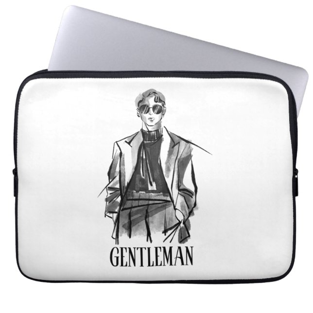 Housse Pour Ordinateur Portable Messieurs (Devant)