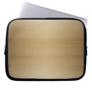 Housse Pour Ordinateur Portable Métal brossé cuivre