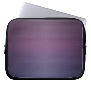 Housse Pour Ordinateur Portable Métal brossé violet