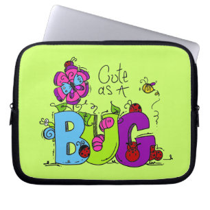 Housse Pour Ordinateur Portable Mignon comme insecte