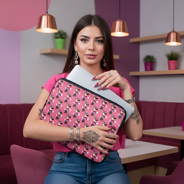 Housse pour ordinateur portable Minni (Créateur téléchargé)