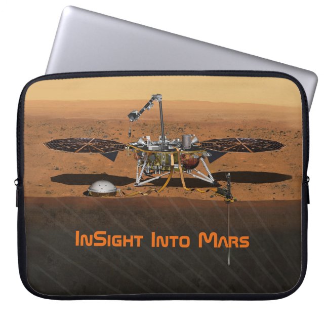 Housse Pour Ordinateur Portable Mission InSight Mars Lander (Devant)