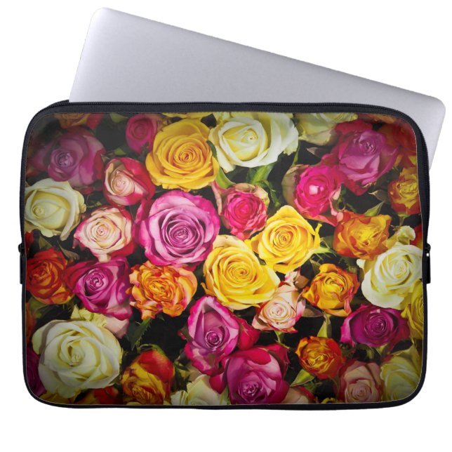 Housse Pour Ordinateur Portable Mix rose (Devant)