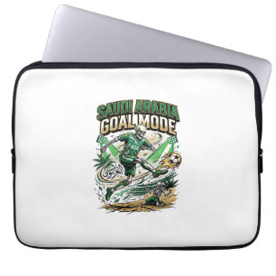 Housse Pour Ordinateur Portable Mode de but de l'Arabie saoudite Skeleton Striker 