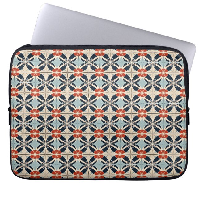 Housse Pour Ordinateur Portable Modèle floral japonais (Devant)
