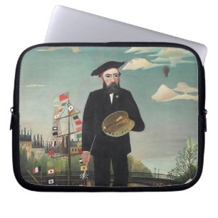Housse Pour Ordinateur Portable Moi-même : Portrait – Paysage, Henri Rousseau 1890