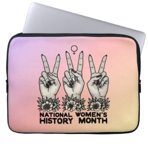 Housse Pour Ordinateur Portable Mois national de l'histoire des femmes Féministes