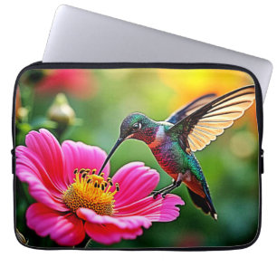 Housse Pour Ordinateur Portable Moments magiques de colibri Design