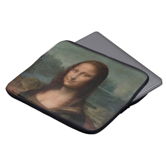 Housse Pour Ordinateur Portable Mona Lisa Portrait (Devant haut)