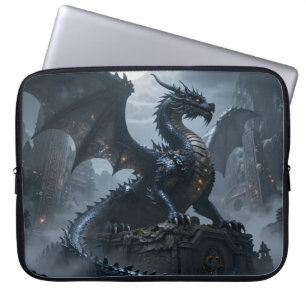 Housse Pour Ordinateur Portable Monde des dragons – Le royaume de feu et de magie