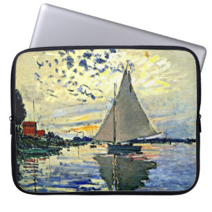 Housse Pour Ordinateur Portable Monet - Voilier au Petit Gennevilliers