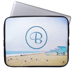 Housse Pour Ordinateur Portable Monogram California Beach Lifeguard Boot Photo