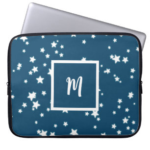 Housse Pour Ordinateur Portable monogramme des étoiles