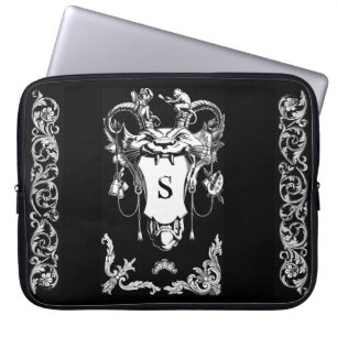 Housse Pour Ordinateur Portable Monstre gothique décoration architecturale antique