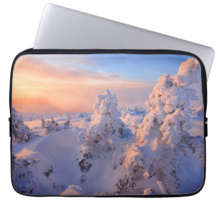 Housse Pour Ordinateur Portable Mont Logan Lever de soleil Parc national de la Gas