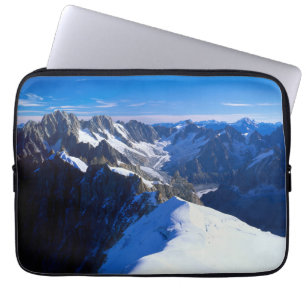 Housse Pour Ordinateur Portable Montagnes Mont Blanc, Alpes européennes