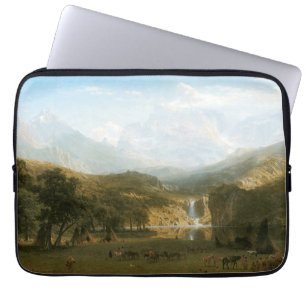 Housse Pour Ordinateur Portable Montagnes Rocheuses, pic Lander par Albert Biersta