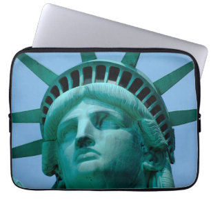 Housse Pour Ordinateur Portable Monuments   Statue de Liberty Face