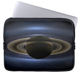 Housse Pour Ordinateur Portable Mosaïque Du Système Saturne Rétro-Éclairé Par Le S