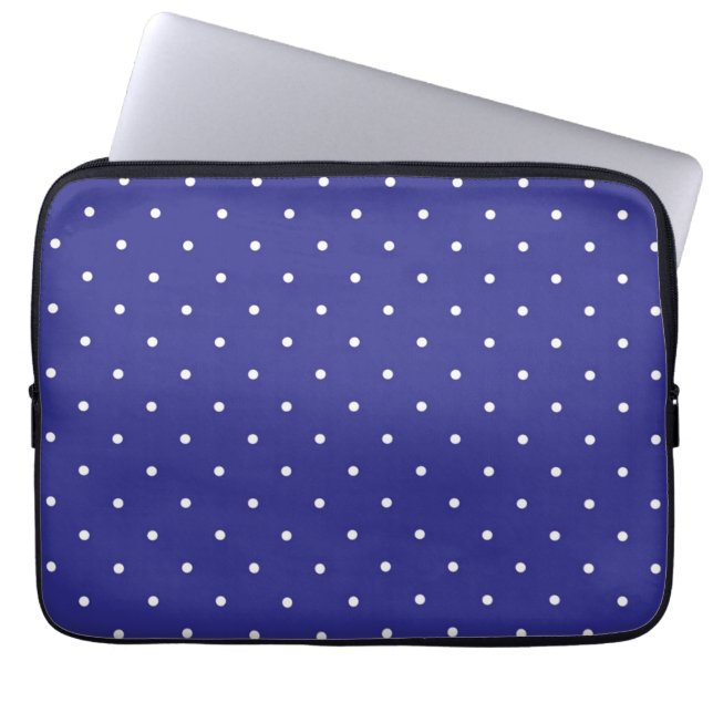 Housse Pour Ordinateur Portable Motif à pois (Devant)