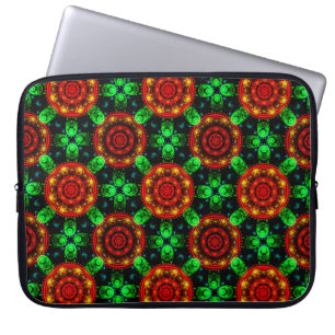 Housse Pour Ordinateur Portable Motif abstrait élégant boho moderne floral #504