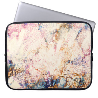 Housse Pour Ordinateur Portable Motif Abstrait Fluid de marbre