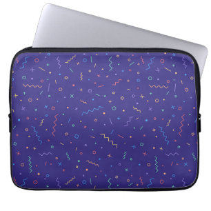 Housse Pour Ordinateur Portable Motif Abstrait rétro