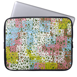 Housse Pour Ordinateur Portable motif Abstrait sans soudure. Peintures du printemp