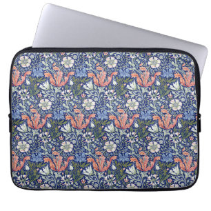 Housse Pour Ordinateur Portable Motif Art Nouveau floral de William Morris Compton