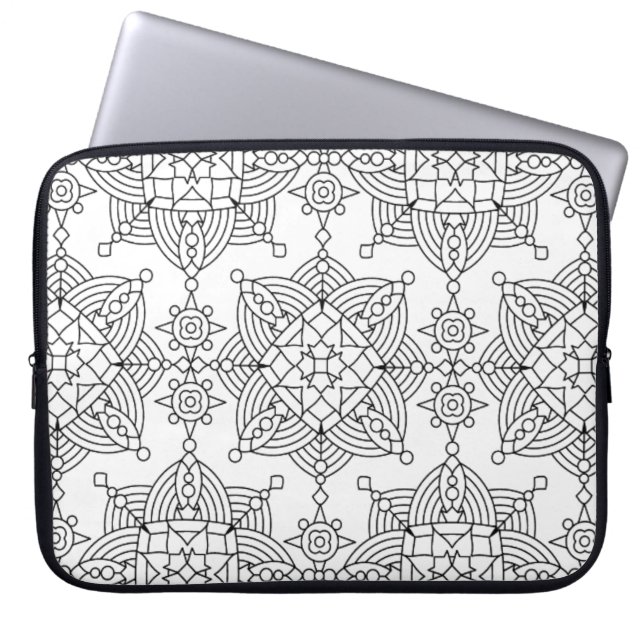 Housse Pour Ordinateur Portable Motif Artsy tribal inspiré (Devant)
