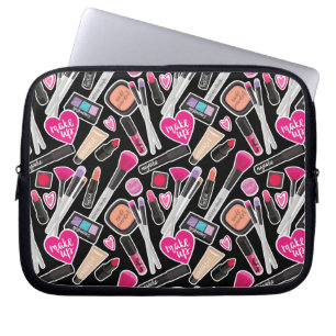 Housse Pour Ordinateur Portable Motif au néon de maquillage