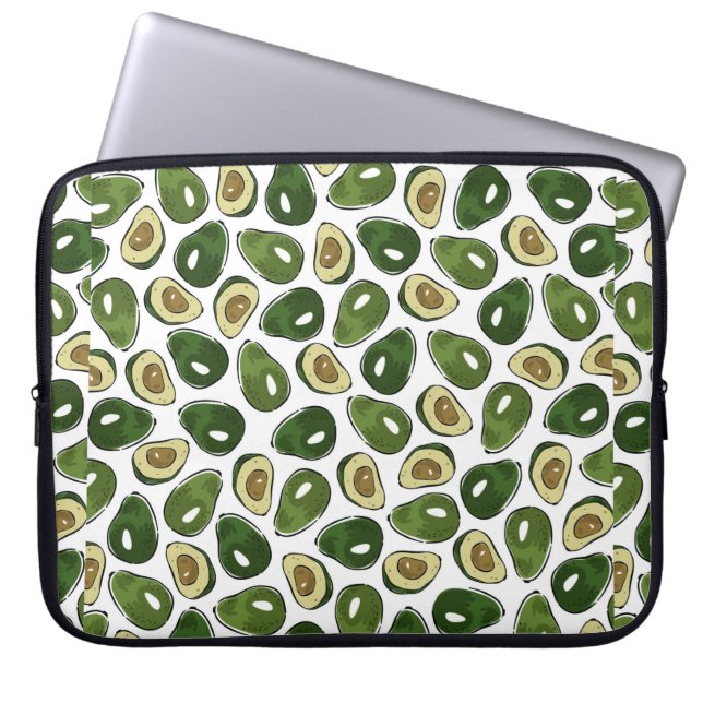 Housse Pour Ordinateur Portable Motif Avocado (Devant)