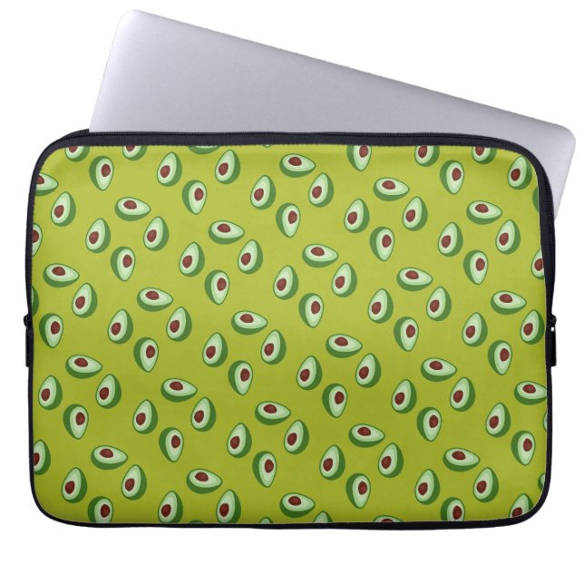 HOUSSE POUR ORDINATEUR PORTABLE MOTIF AVOCATO (Devant)