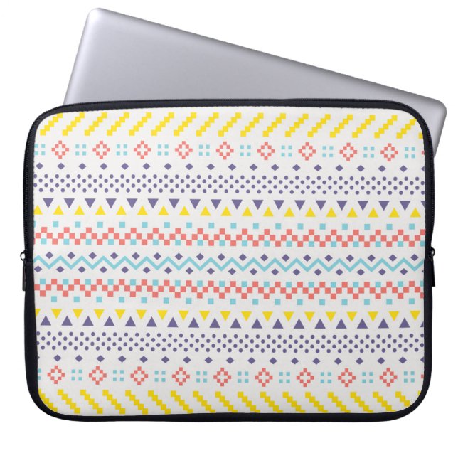 Housse Pour Ordinateur Portable Motif aztèque natif (Devant)