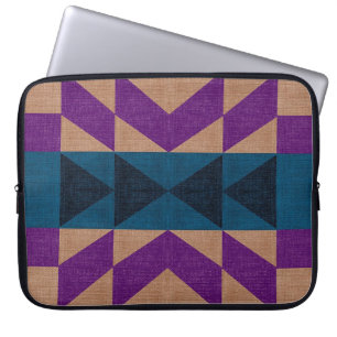 Housse Pour Ordinateur Portable Motif aztèque natif