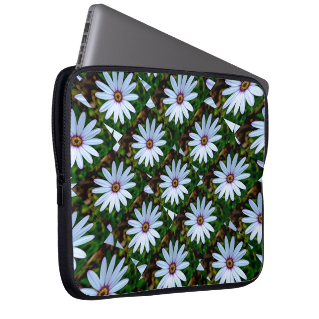 Housse Pour Ordinateur Portable Motif blanc (Devant droit)