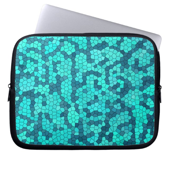 Housse Pour Ordinateur Portable Motif bleu Turquoise turquoise (Devant)
