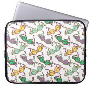 Housse Pour Ordinateur Portable Motif Bra multicolore