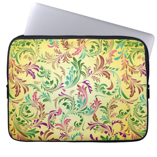 Housse Pour Ordinateur Portable Motif Branches Design-78466 (Devant)