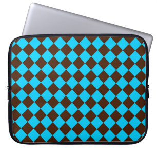 Housse Pour Ordinateur Portable Motif Brown de contrôle du diamant bleu