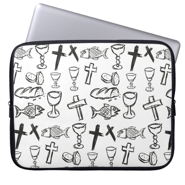 Housse Pour Ordinateur Portable Motif chrétien (Devant)