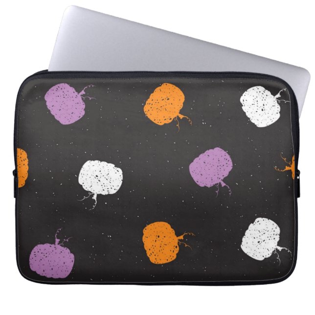 Housse Pour Ordinateur Portable motif citrouille (Devant)
