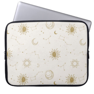 Housse Pour Ordinateur Portable Motif Constellation de style vintage