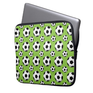 Housse Pour Ordinateur Portable Motif de balle de football de dessin
