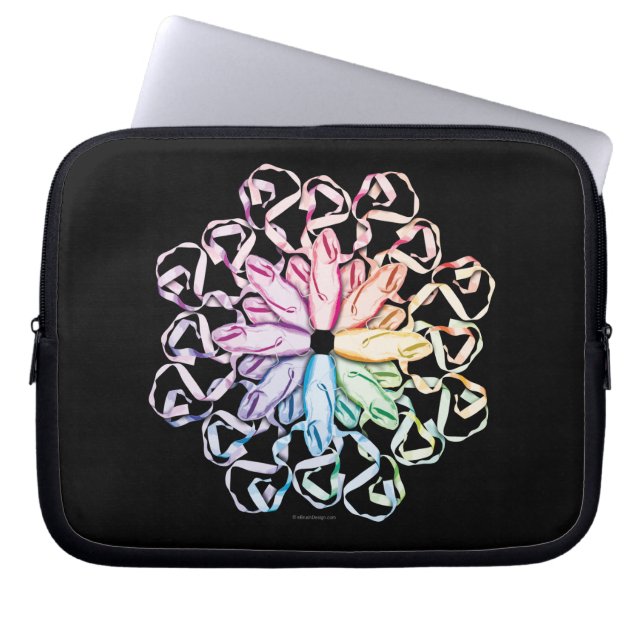 Housse Pour Ordinateur Portable Motif de ballet (spectral) (Devant)