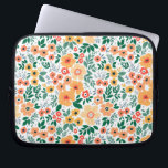 Housse Pour Ordinateur Portable Motif de Bouquet de jardin coloré<br><div class="desc">Découvrez ce design aux motifs floraux colorés du jardin.</div>